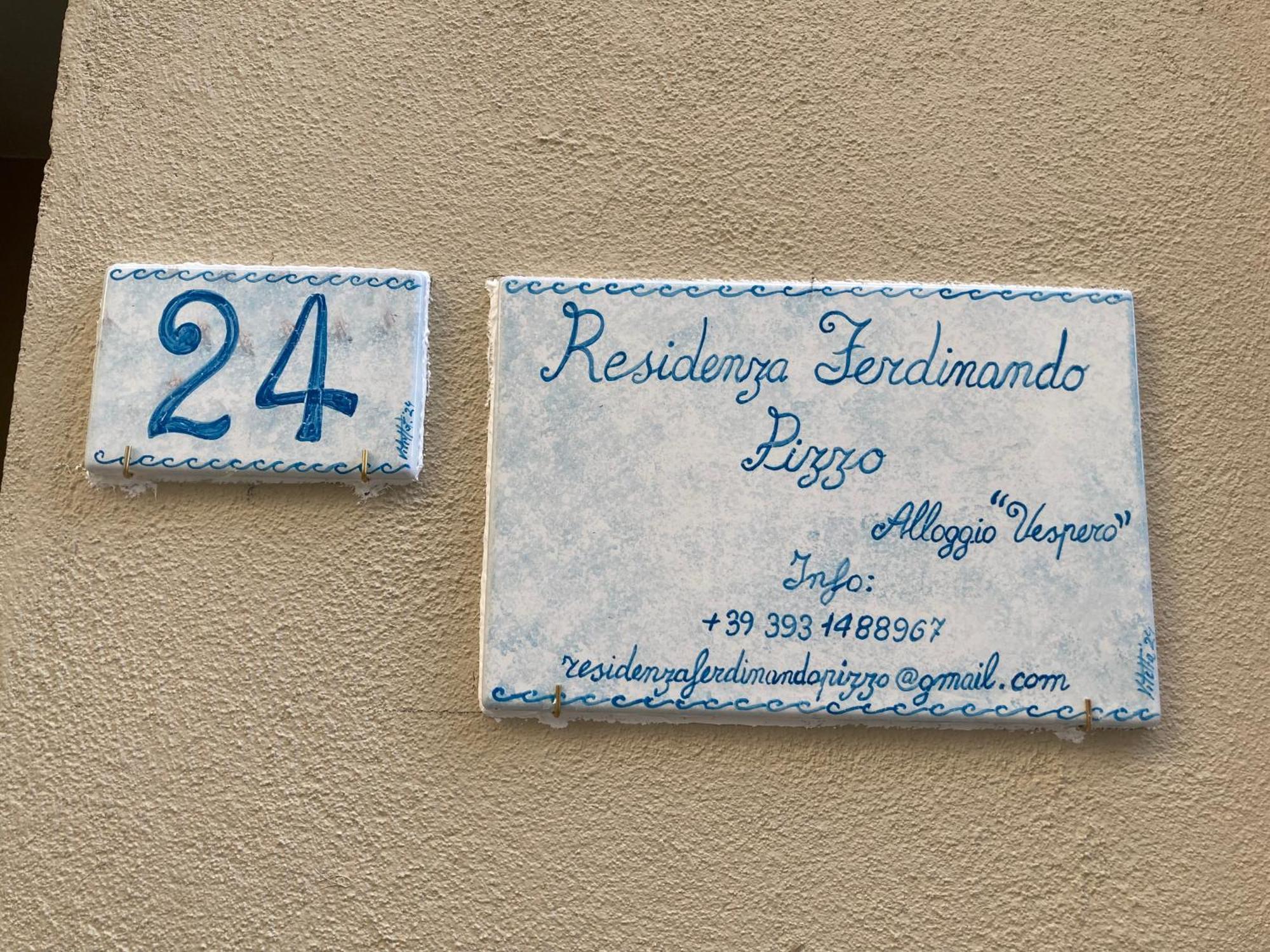 Apartmán Residenza Ferdinando - 40M Dal Mare Pizzo  Exteriér fotografie